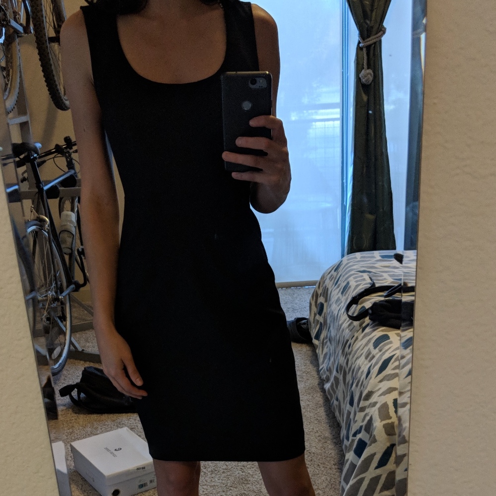 Express Design Studio Black Pencil Dress